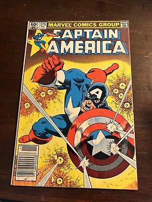 Buy Captain America #275 - 1st Appearance Baron Zemo 1982 Newsstand • 7.91£