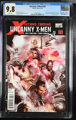 Buy Uncanny X-men #525 Cgc 9.8 White Pages Highest Graded Only 20 Exist In Census • 159.83£