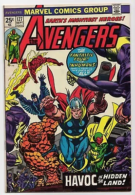 Buy 🔑 Avengers #127 - Marvel Comics (1974) - 1st App Ultron-7, Inhumans & FF • 36.85£
