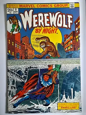 Buy 1973 Werewolf By Night 9 Fine+.Cent Copy.First Printing.Marvel Comics • 34.16£
