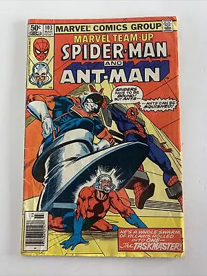 Buy Marvel Team-up #103 1981  Spider-man, Ant-man, Taskmaster • 7.10£