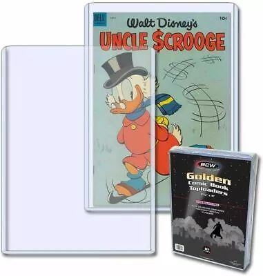Buy 10 BCW Golden Age Comic Book 38-55 Topload 8x11x5mm Plastic Rigid Protector Case • 24.62£