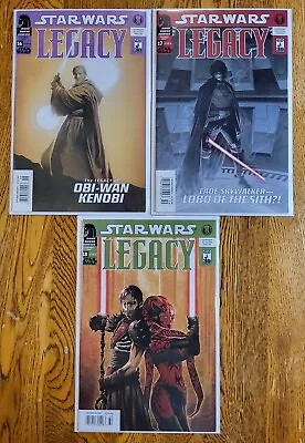 Buy Star Wars Legacy #16, 17, & 18 Dark Horse Comics Lot Of 3 Newsstands VF • 31.54£