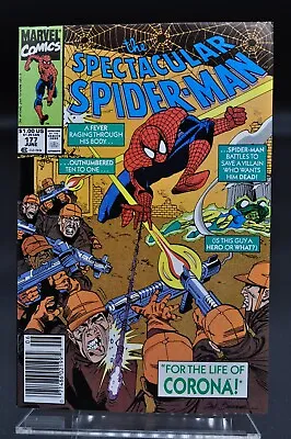 Buy Spectacular Spider-Man #177 2nd Appearance Of Corona 1991 Marvel Comics NM • 2.36£