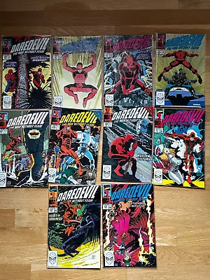 Buy Marvel Comics Daredevil #270 - 279 (Lot Of 10) Romita Jr. • 19.99£
