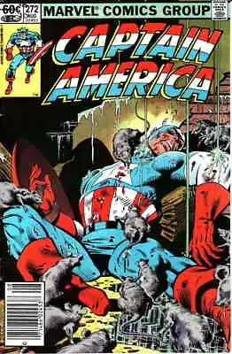 Buy Captain America (1st Series) #272 (Newsstand) FN; Marvel | 1st Appearance Vermin • 24.31£