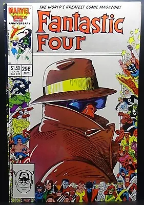 Buy Fantastic Four #296 9.4 Nm Marvel 25th Yr Anniversary Barry Windsor Smith! • 3.95£