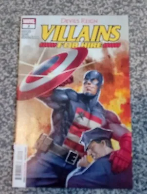 Buy Devils Reign Villains For Hire #2 Comic Marvel Comics Captain America • 1.75£