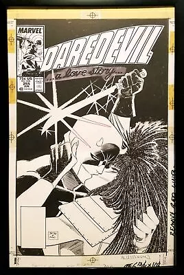 Buy Daredevil #255 By John Romita Jr. 11x17 FRAMED Original Art Poster Marvel Comics • 47.92£