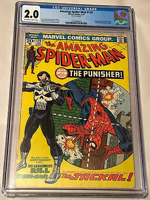 Buy Amazing Spider-Man #129 CGC Graded 2.0 *1st Appearance Of The Punisher* • 553.42£