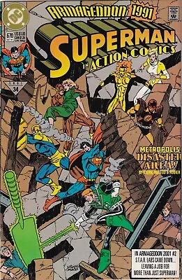 Buy 15075: DC Comics ACTION COMICS #670 VF Grade • 6.27£
