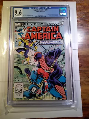 Buy Captain America #282, First Jack Monroe As Nomad, CBCS 9.6 • 43.97£