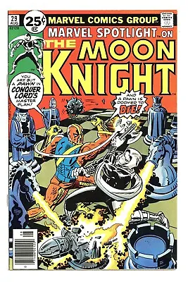 Buy Marvel Spotlight #29 6.5 Early Moon Knight Appearance Ow Pgs 1976 • 27.61£