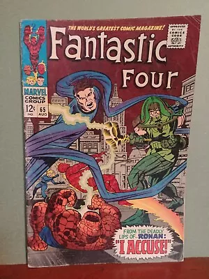 Buy Fantastic Four #65 (Marvel , 1967) 1st App Of Ronan The Accuser!   1.0 • 23.82£