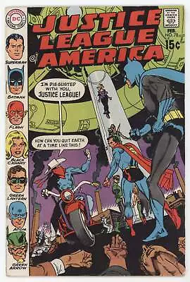 Buy Justice League Of America 78 DC 1970 FN VF Superman Batman Flash Green Lantern A • 30.78£