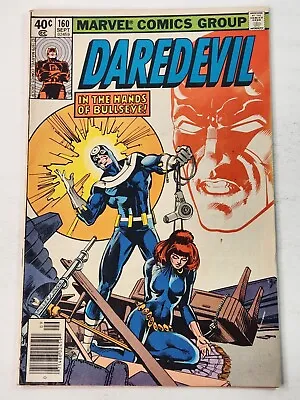 Buy Daredevil 160 NEWSSTAND Frank Miller Cover Bullseye Black Widow Bronze Age 1979 • 27.70£