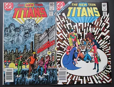 Buy New Teen Titans (1980 Series) #26 Canadian Variant / #27 U.S. Newsstand Copy • 8.95£