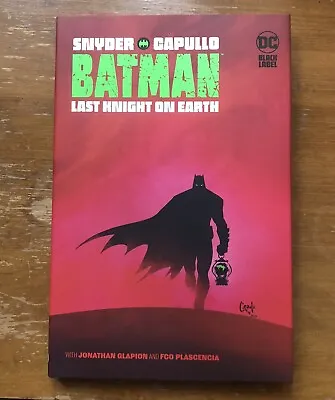 Buy Batman: Last Knight On Earth | Scott Snyder Greg Capullo | Hardcover • 9.48£