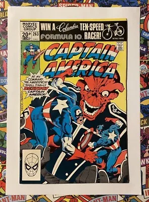 Buy Captain America #263 - Nov 1981 - Red Skull Appearance! - Vfn+ (8.5) Pence Copy! • 7.99£