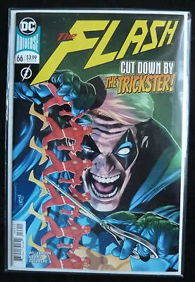 Buy The Flash #66 Cut Down By The Trickster - 1st Print DC Comics 2019 NM- 9.2 • 5.50£