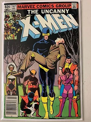 Buy Uncanny X-Men #167 Newsstand Marvel 6.0 FN (1983) • 5.38£