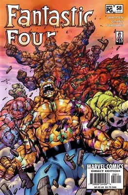 Buy Free P & P ;  Fantastic Four #58, Sep 2002: The Ever-Lovin' End Of The World! • 4.99£