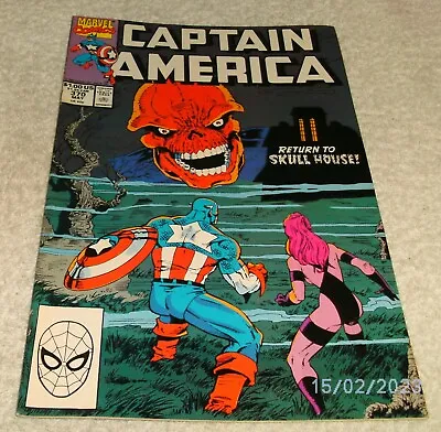 Buy Marvel Comics Captain America Vol 1 # 370 Vf • 4.95£