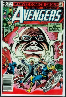Buy Marvel Comic The AVENGERS #229 Captain America Thor She-Hulk Iron Man VFN/NM 9.0 • 3.96£