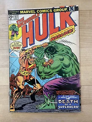Buy Incredible Hulk #177 - Death Of Adam Warlock! Marvel Comics, Gotg 3! • 11.08£
