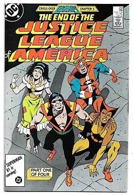 Buy Justice League Of America #258 Legends Cross-over Chapter 5 FN/VFN (1987) DC • 5£