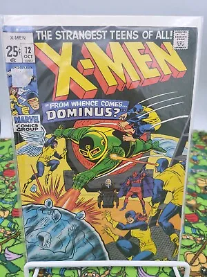 Buy Uncanny X-Men #72 - Final 52 Page Giant (Marvel, 1971) VF- • 52.14£
