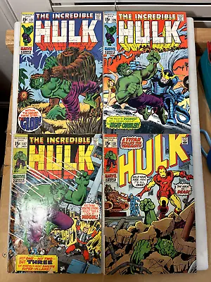 Buy Incredible Hulk 121 126 127 131 138 142 167 175 195-198 200 Lot 13 Marvel Comics • 94.60£