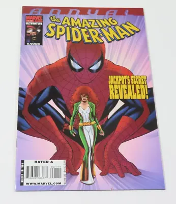 Buy Amazing Spider-Man Annual #35 NM+ WP Marvel Comic  Jackpot's Secret Revealed • 7.99£