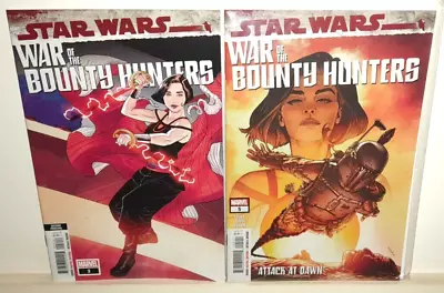 Buy STAR WARS WAR OF THE BOUNTY HUNTERS  #3F, 5A (Marvel Comics 2021)1st,2nd Print • 5.99£