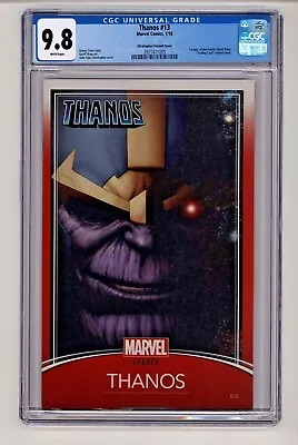 Buy Thanos #13 Trading Card Variant  CGC 9.8 First Cosmic Ghost Rider • 197.65£