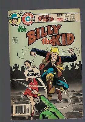 Buy Charlton Comics All New  Billy The Kid  Vol.9 No. 123  October 1977   35c USA • 4.24£
