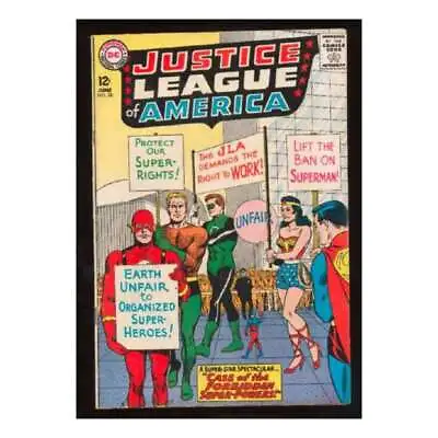 Buy Justice League Of America (1960 Series) #28 In Fine + Condition. DC Comics [l! • 89.41£