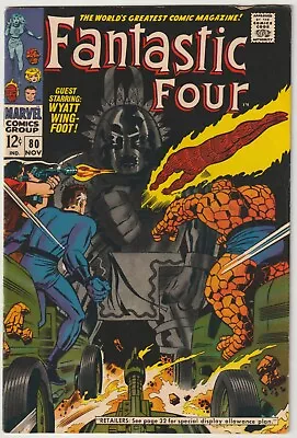 Buy Fantastic Four #80  (Marvel 1968) VFN- • 44.95£