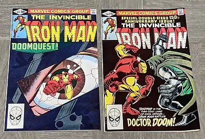 Buy Iron Man #149 NM & Iron Man #150 NM- Marvel Comics 1981 Dr Doom Crossover! • 35.97£