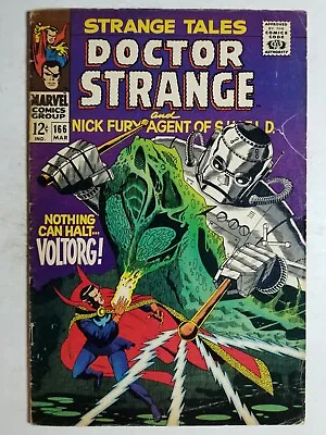 Buy Strange Tales (1951) #168 - Very Good - Doctor Strange, Nick Fury  • 11.83£