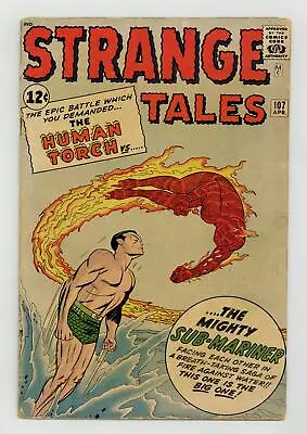 Buy Strange Tales #107 GD/VG 3.0 1963 • 134.02£