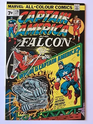 Buy Captain America #178 VFN+ (8.5) MARVEL ( Vol 1 1974)  • 12£