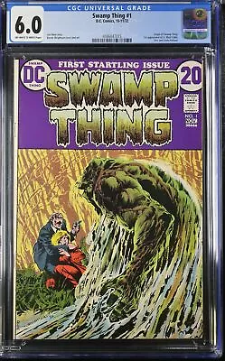 Buy Swamp Thing #1 - D.C. Comics 1972 CGC 6.0 Origin Of Swamp Thing. 1st Appearance  • 127.30£