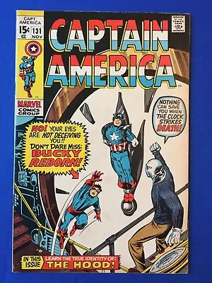 Buy Captain America #131 VFN (8.0) MARVEL ( Vol 1 1970) (2) • 29£