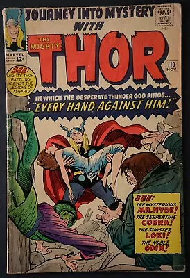 Buy Journey Into Mystery With Thor #110 G/VG • 26.87£