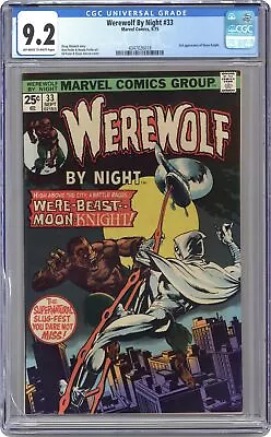 Buy Werewolf By Night #33 CGC 9.2 1975 4347026018 • 286.38£