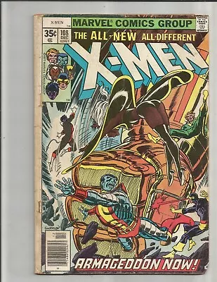 Buy Uncanny X-Men 108 (1977) 1ST JOHN BYRNE ART!!!   SCARCE MARK JEWELER VARIANT!!! • 47.30£