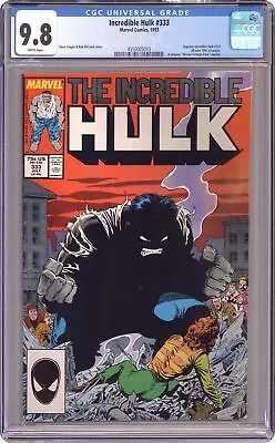 Buy Incredible Hulk #333 CGC 9.8 1987 4350005013 • 126.50£
