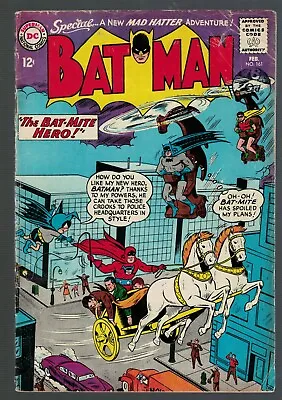 Buy Dc Comics Batman 161 G/VG 3.0 Low Grade Bat Mite Hero 1964 • 35.99£