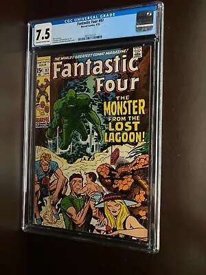 Buy Fantastic Four #97 (1970) / CGC 7.5 / The Monster From The Lost Lagoon! • 39.18£
